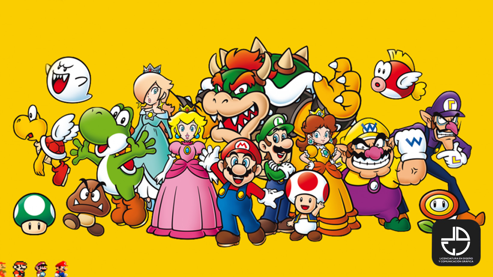 Imagen De Los Personajes De Mario Bros Reverasite