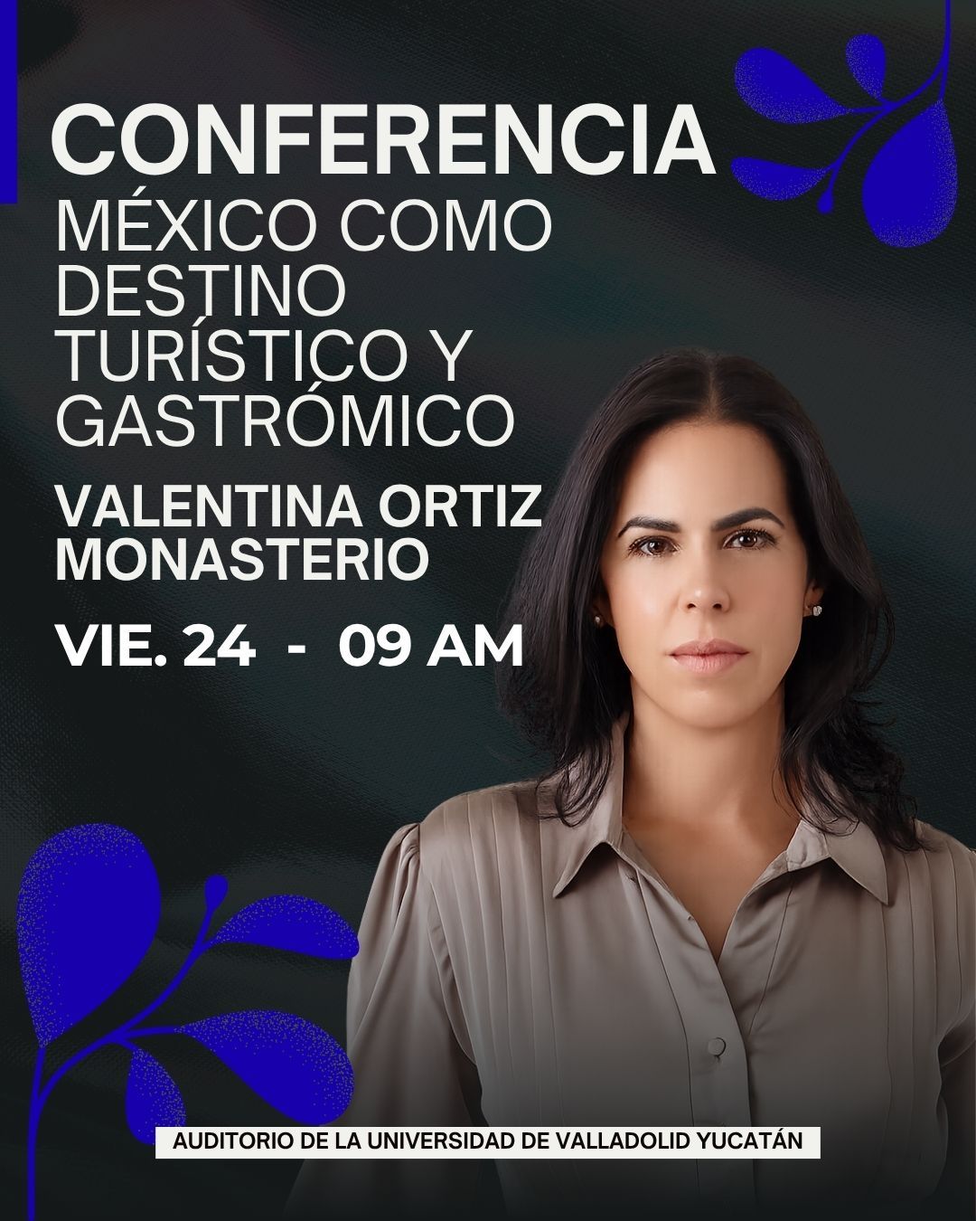 Conferencia México como destino Turístico y Gastronómico
